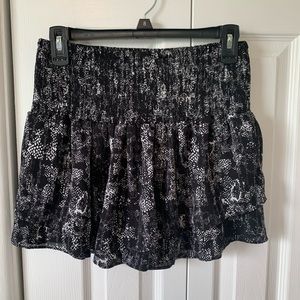 Express ruffled skort